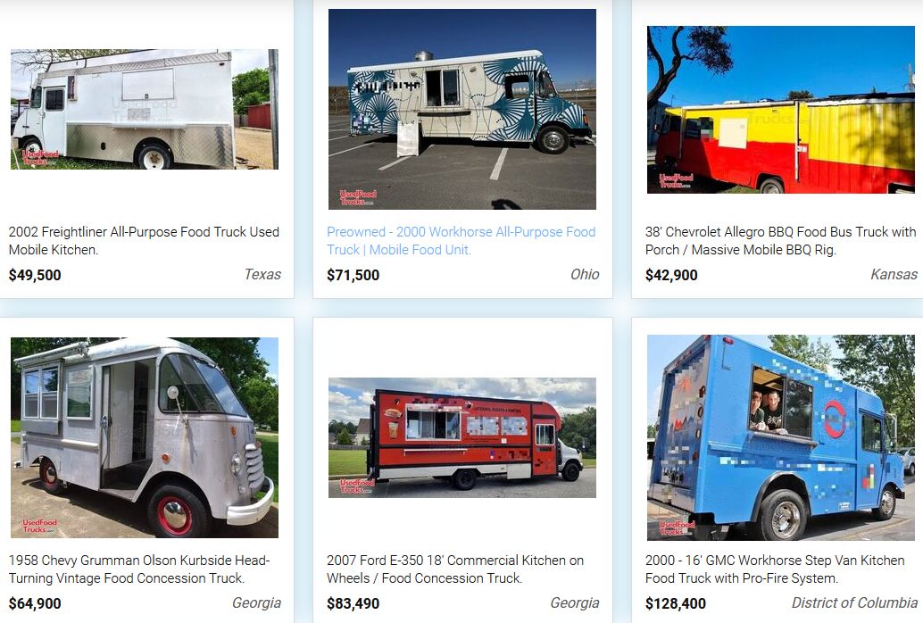 Used Food Trucks for Sale on Cost Considerations Truck Trend