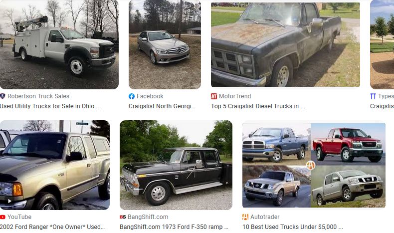 Used Trucks for Sale Near Me Craigslist