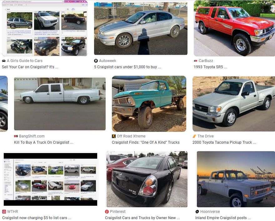 Used Trucks for Sale Near Me Craigslist