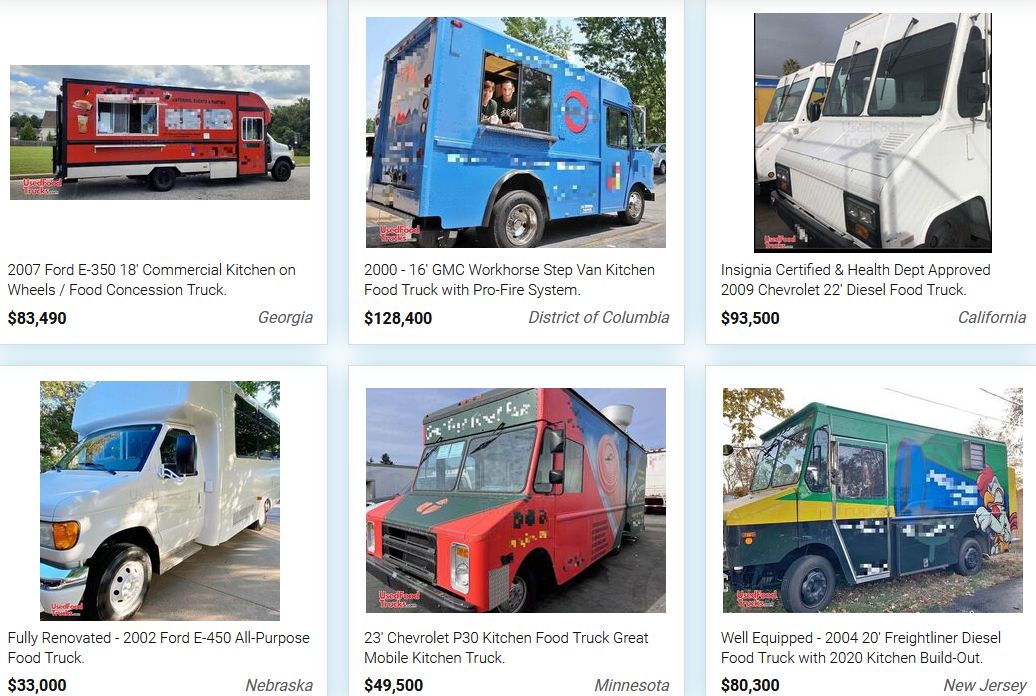 Used Food Trailers for Sale Under $5000