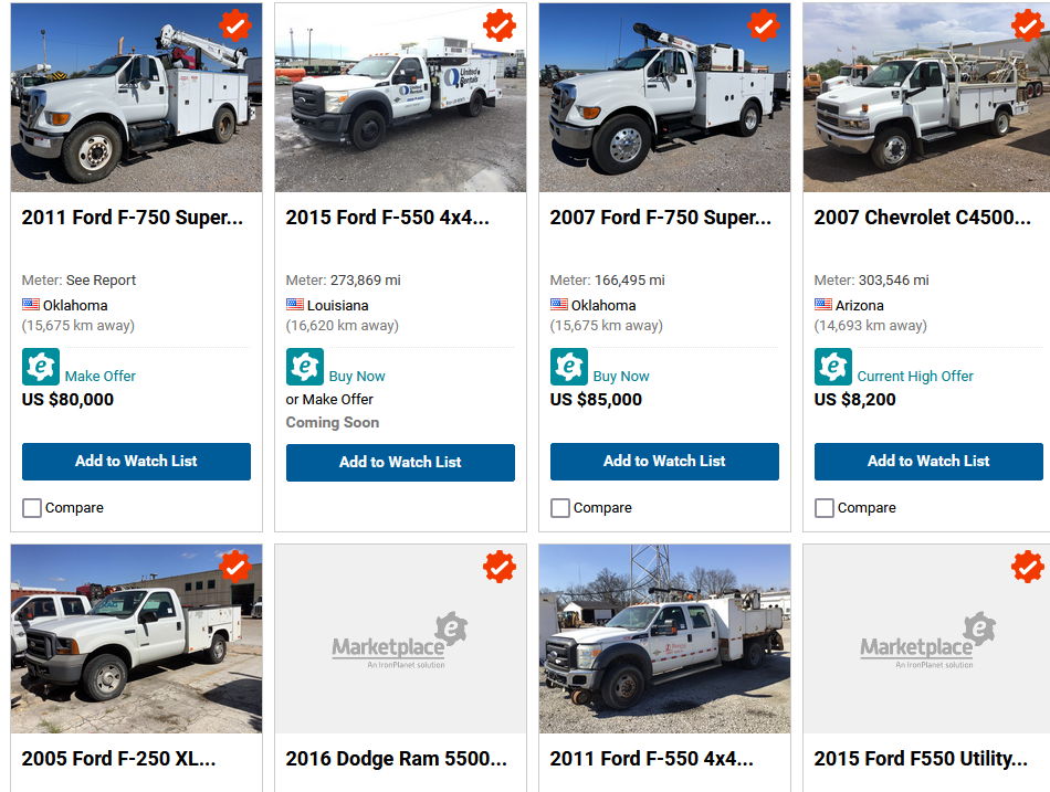 Used Utility Trucks for Sale Near Me