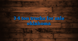 3 4 ton trucks for sale oklahoma