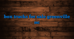 box trucks for sale greenville nc