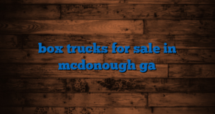 box trucks for sale in mcdonough ga