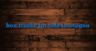 box trucks for sale in oregon