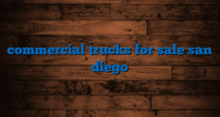 commercial trucks for sale san diego