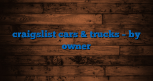 craigslist cars & trucks – by owner