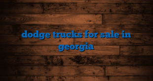dodge trucks for sale in georgia