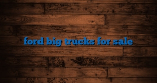 ford big trucks for sale