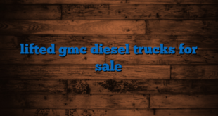 lifted gmc diesel trucks for sale