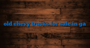 old chevy trucks for sale in ga