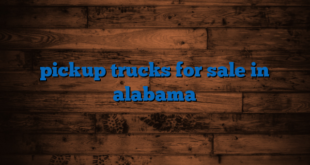 pickup trucks for sale in alabama