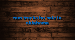 ram trucks for sale in oklahoma