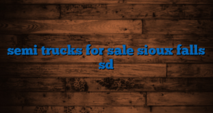 semi trucks for sale sioux falls sd