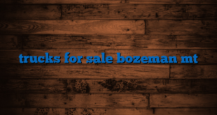 trucks for sale bozeman mt