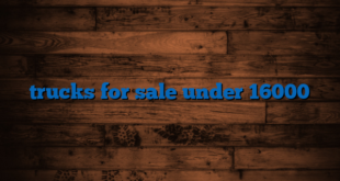 trucks for sale under 16000