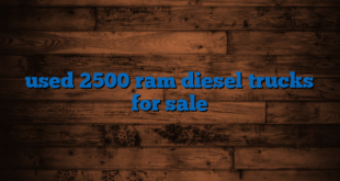 used 2500 ram diesel trucks for sale