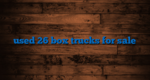 used 26 box trucks for sale