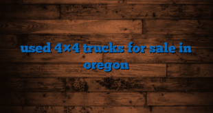 used 4×4 trucks for sale in oregon