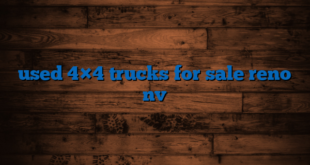 used 4×4 trucks for sale reno nv