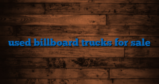 used billboard trucks for sale