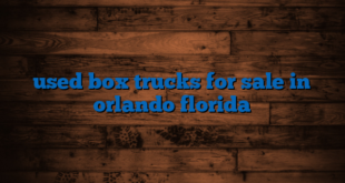 used box trucks for sale in orlando florida
