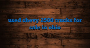 used chevy 2500 trucks for sale in ohio