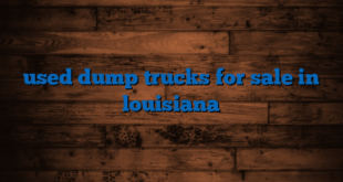 used dump trucks for sale in louisiana