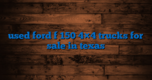 used ford f 150 4×4 trucks for sale in texas