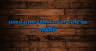 used gmc trucks for sale in texas