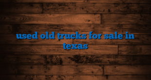 used old trucks for sale in texas