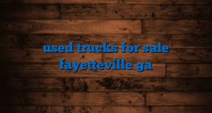 used trucks for sale fayetteville ga