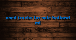 used trucks for sale holland mi