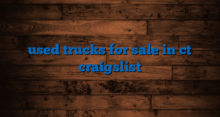 used trucks for sale in ct craigslist