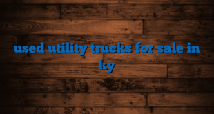 used utility trucks for sale in ky