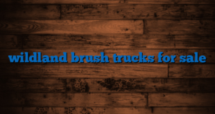 wildland brush trucks for sale