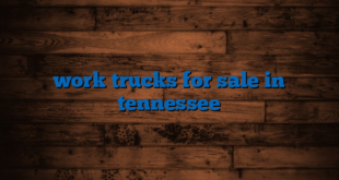 work trucks for sale in tennessee